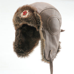 Camel colored with badge