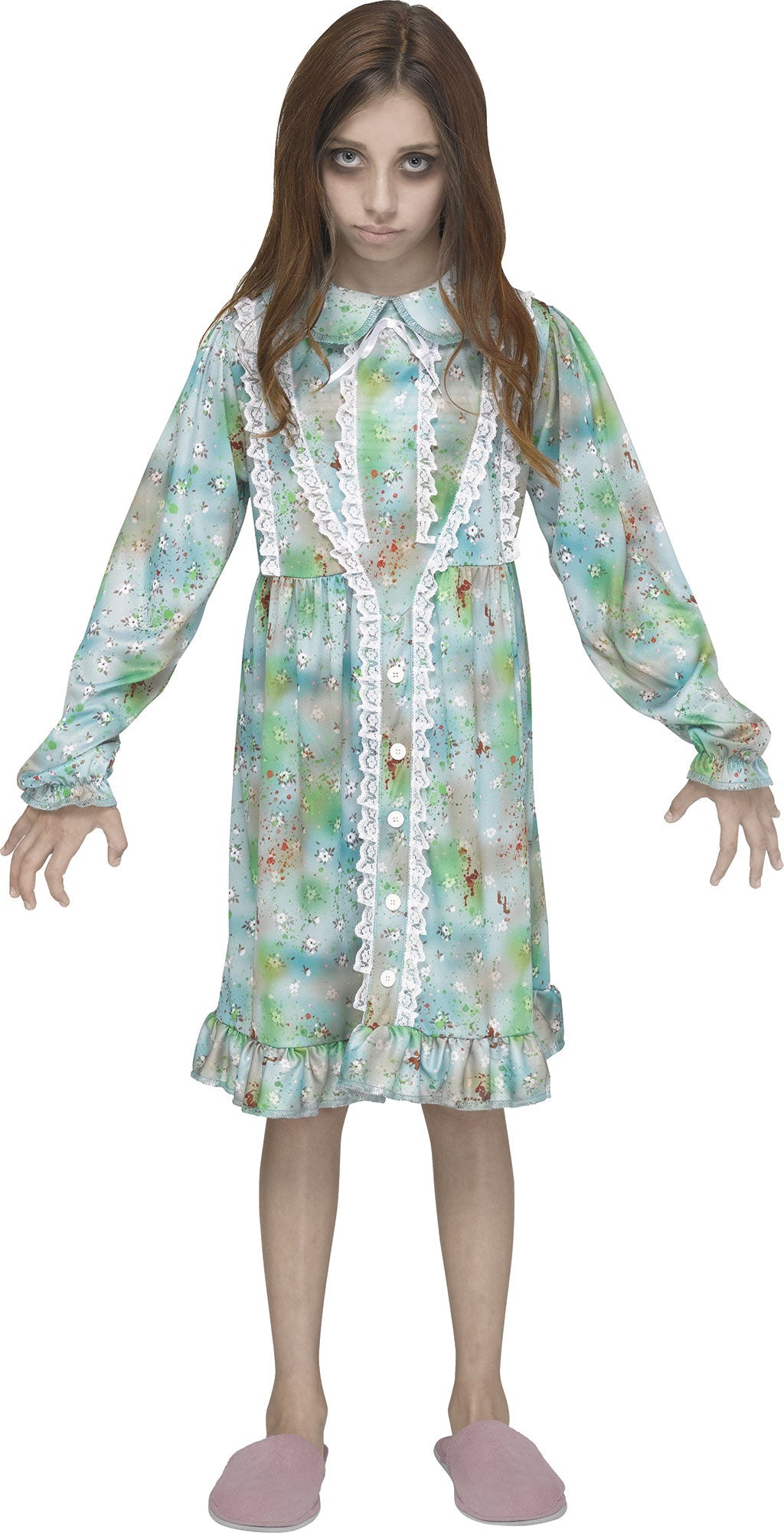 Nightmare Nightgown Horror Dress Child Costume X-Large 14-16