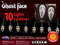 Scream Ghost Face 10 String Lights Lawn Decoration