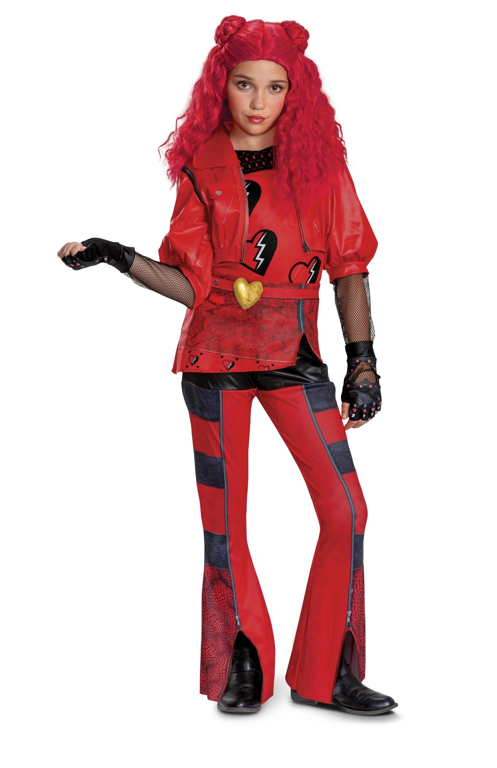 Descendants Red Deluxe Rise of Red Girls Costume