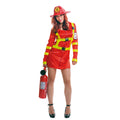 Sexy Firefighter Dress Adult Costume XX-Large