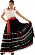 Mexicana Senorita Mexico Dress Adult Costume X-Large