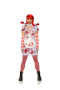Evil Fast Food Wendy Girl Dress Adult Costume Medium 6-8