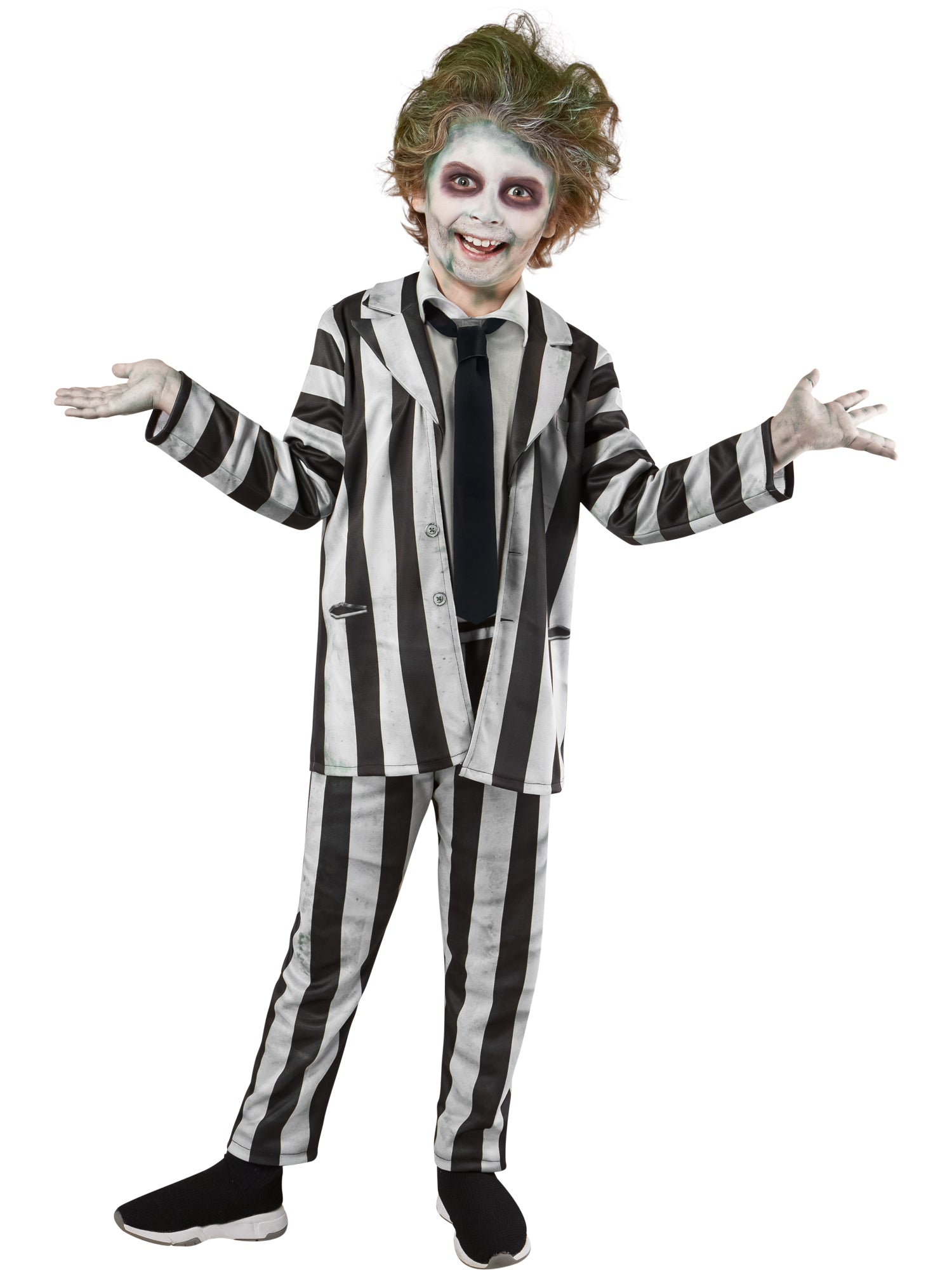 Beetlejuice Suit Kids Costume Size Small 4-6