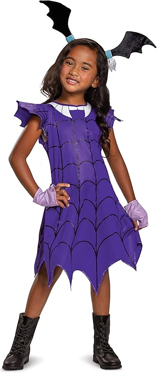 Vampirina Ghoul Girl Dress Girls Classic Child Toddler Costume 3T-4T