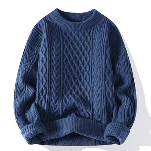Blue Round Neck