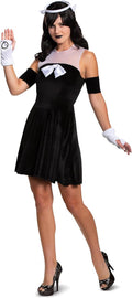 Alice Angel Bendy and The Ink Machine Deluxe Costume Dress for Women Large 12-14