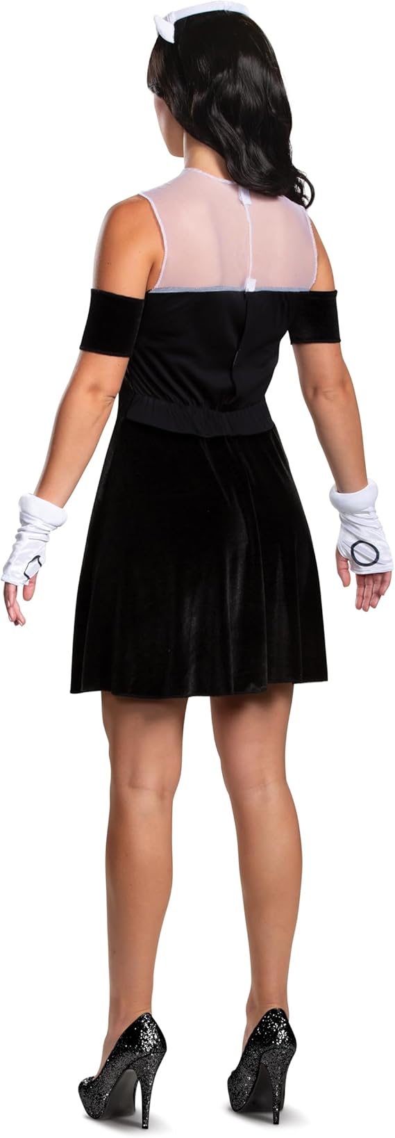 Alice Angel Bendy and The Ink Machine Deluxe Costume Dress for Women Medium 8-10