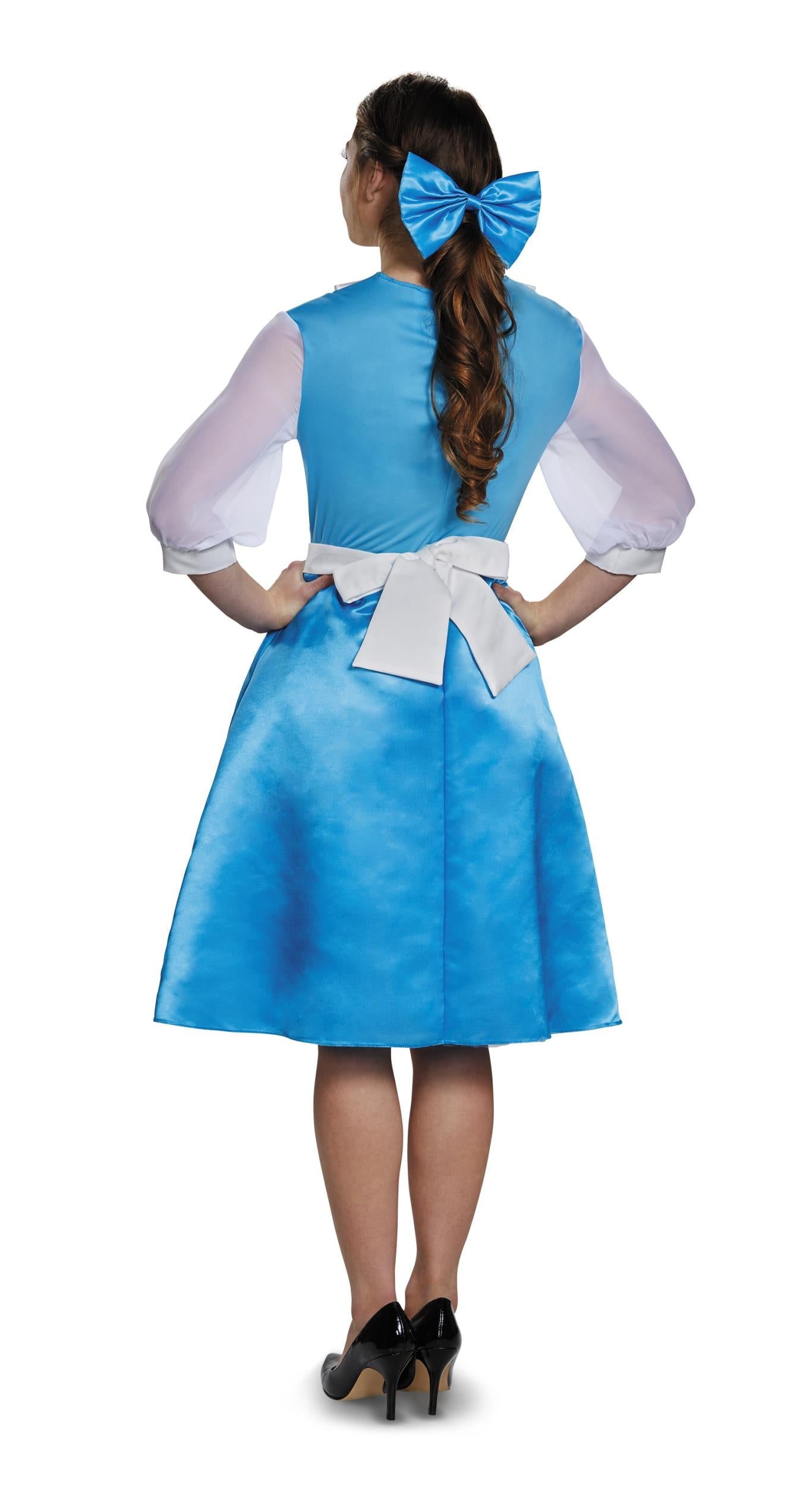 Disney Bell Blue Dress Beauty and the Beast Child Costume Size Large 10-12