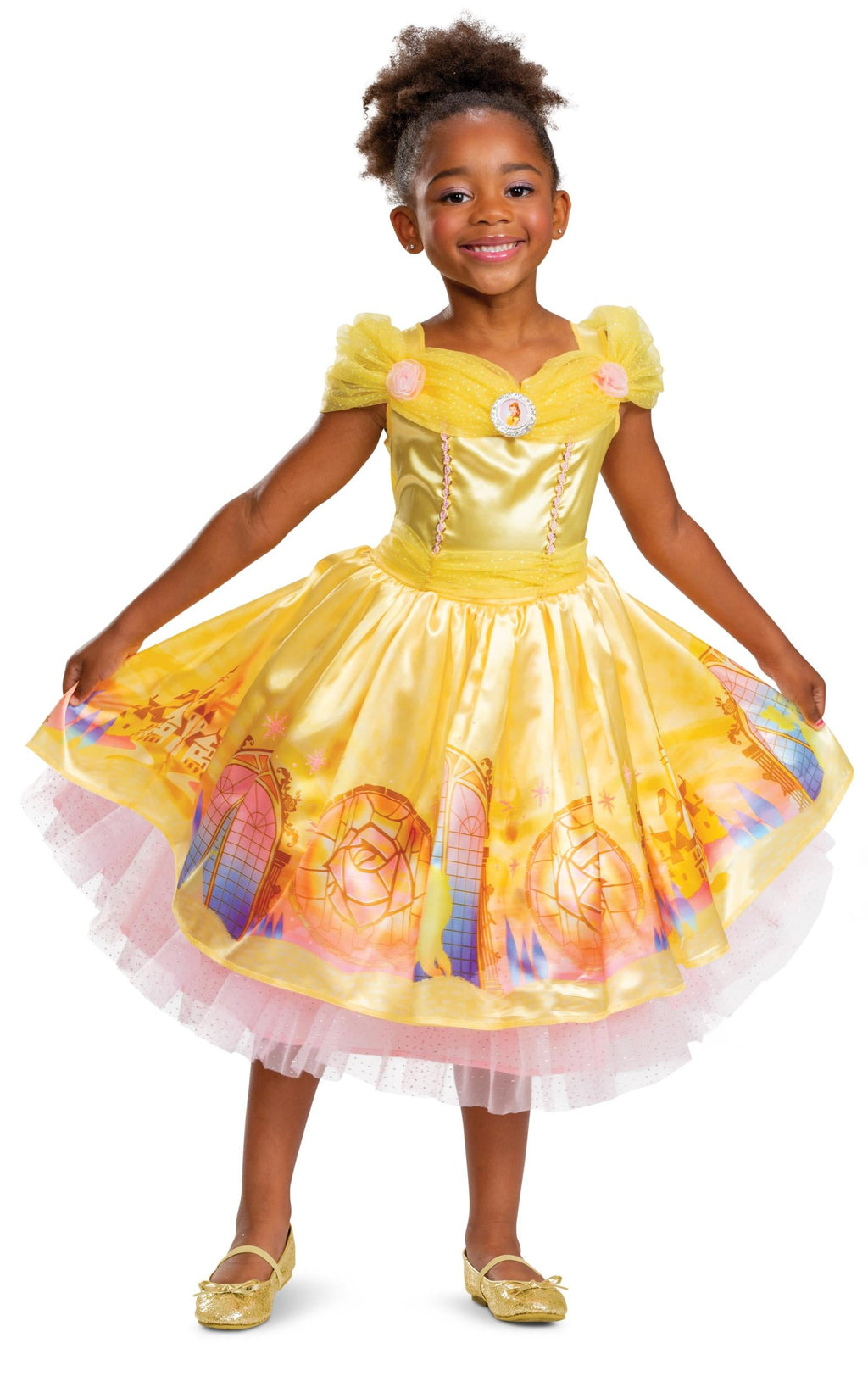 Disney Belle Beauty and the Beast Deluxe Child Dress Girls Costume Toddler 2T