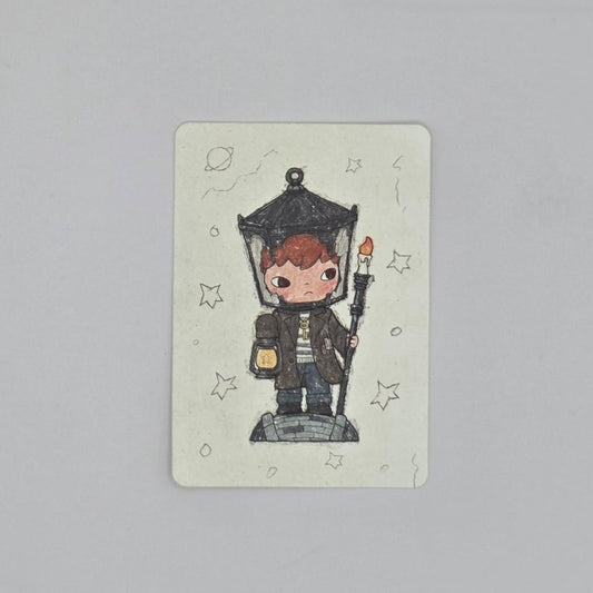 Popmart - Hirono Le Petit Prince - Card Confirmed The Lamplighter
