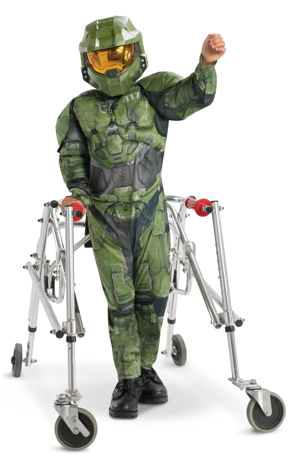 Halo Master Chief Adaptive Muscle Child Costume Small 4-6