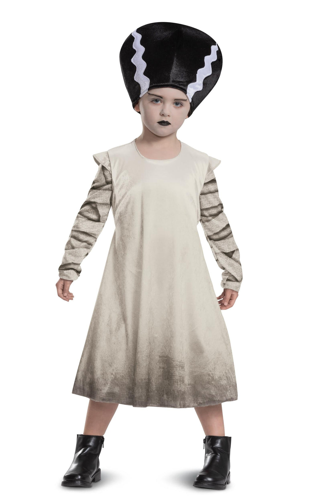 Bride Of Frankenstein Deluxe Toddler Costume Size 3T-4T