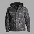Men's Outdoor Tactical Camouflage Padded Windproof Hardshell Jacket
