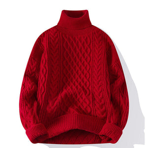 Red High Collar