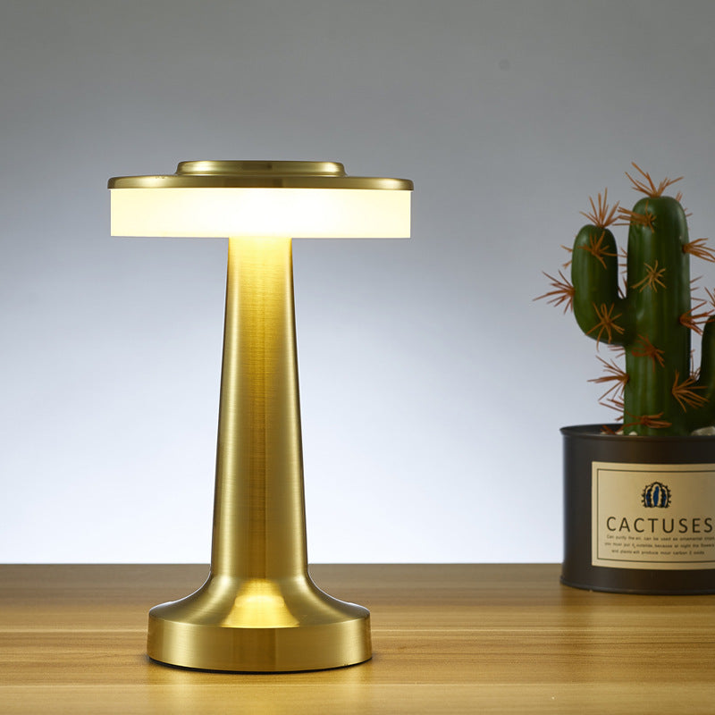 Touch Led Charging Table Lamp Creative Dining Hotel Bar Coffee Table Lamp Outdoor Night Light Living Room Decorative Desk Lamp