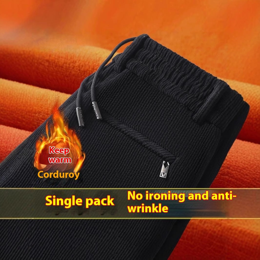 Korean Style Trendy All-matching Corduroy Pants