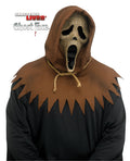 Fun World Scream Ghost Face Scarecrow Burlap Character Costume Mask