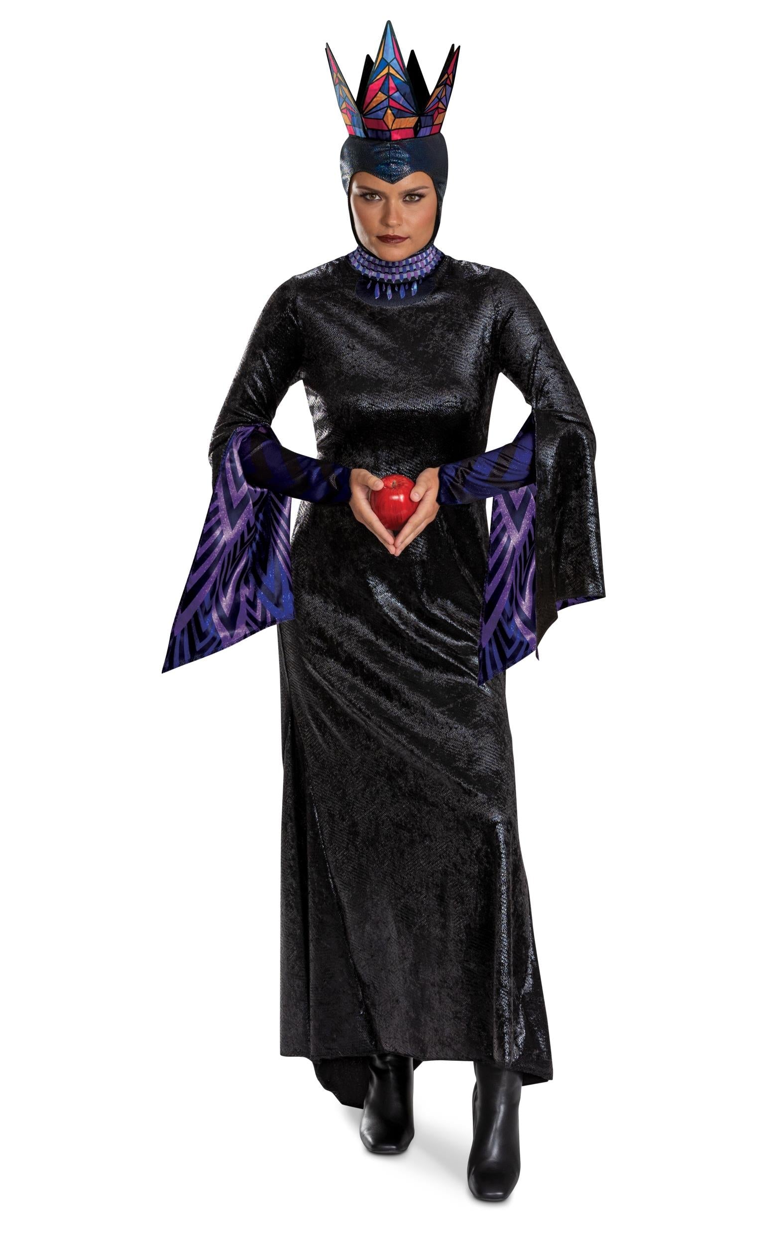 Snow White Evil Queen Deluxe Costume for Women Large 12-14