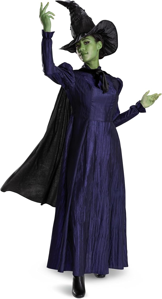 Elphaba Deluxe Wicked Women's Costume Adult Officially Licensed