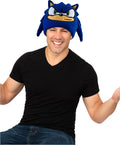 Sonic The Hedgehog Blue Beanie Stocking Cap Adult Hat