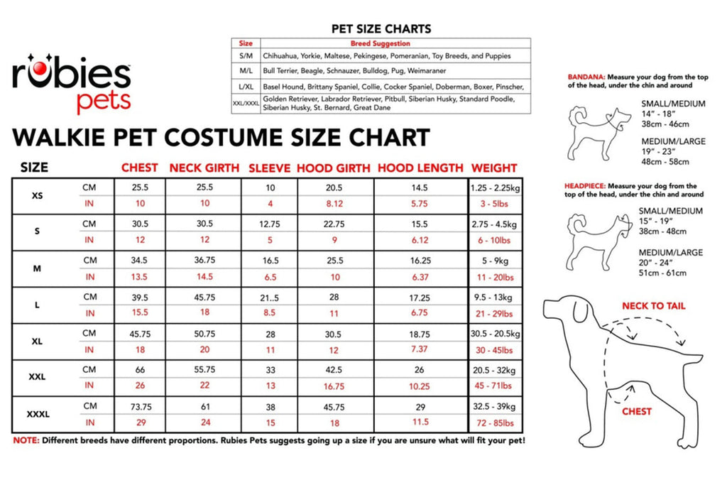 Walking Werewolf Pet Dog Costume