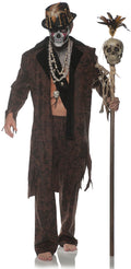 Witch Doctor Voodoo Zombie Adult Costume