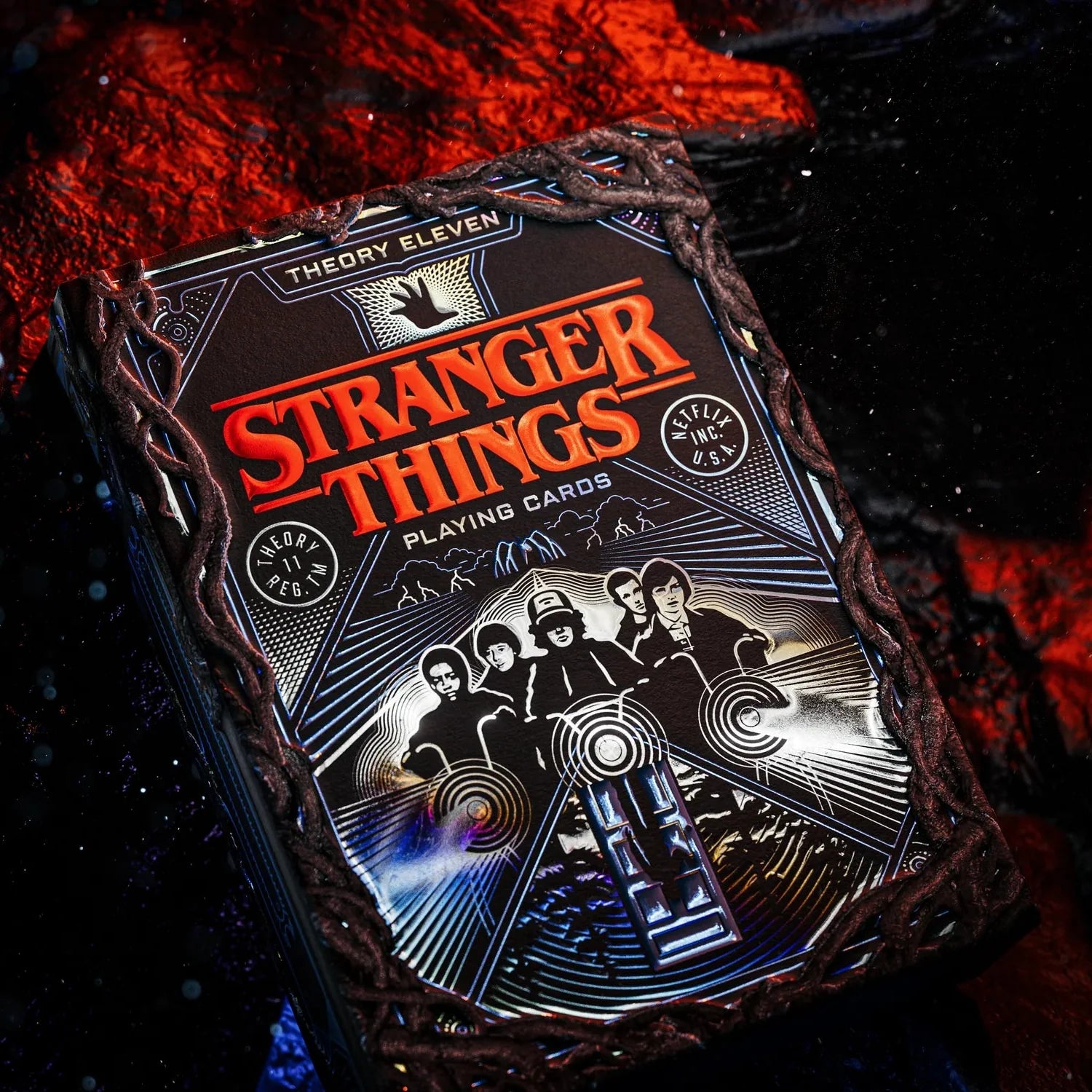 Theory11 Stranger Things Hive Mind Edition Playing Cards – Premium Netflix Collector Deck
