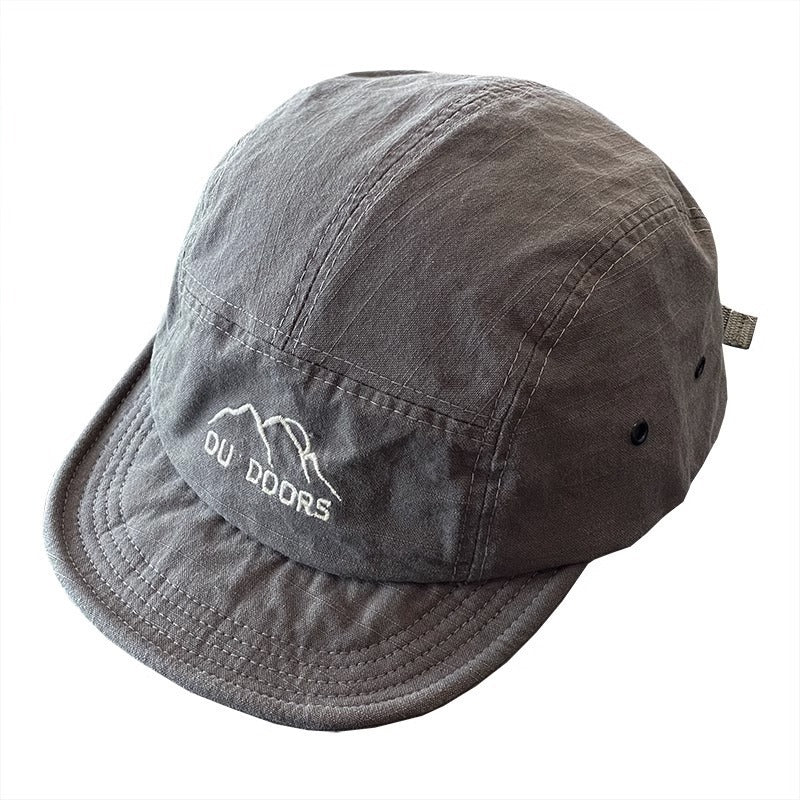 High-quality Japanese-style Baseball Cap With A Short Brim