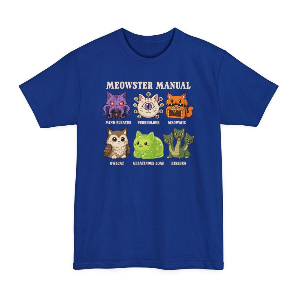 Meowster Manual Tall T-Shirt