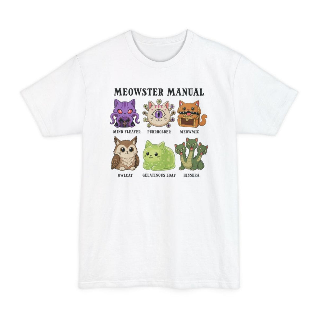 Meowster Manual Tall T-Shirt