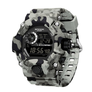 Camouflage Gray And Black