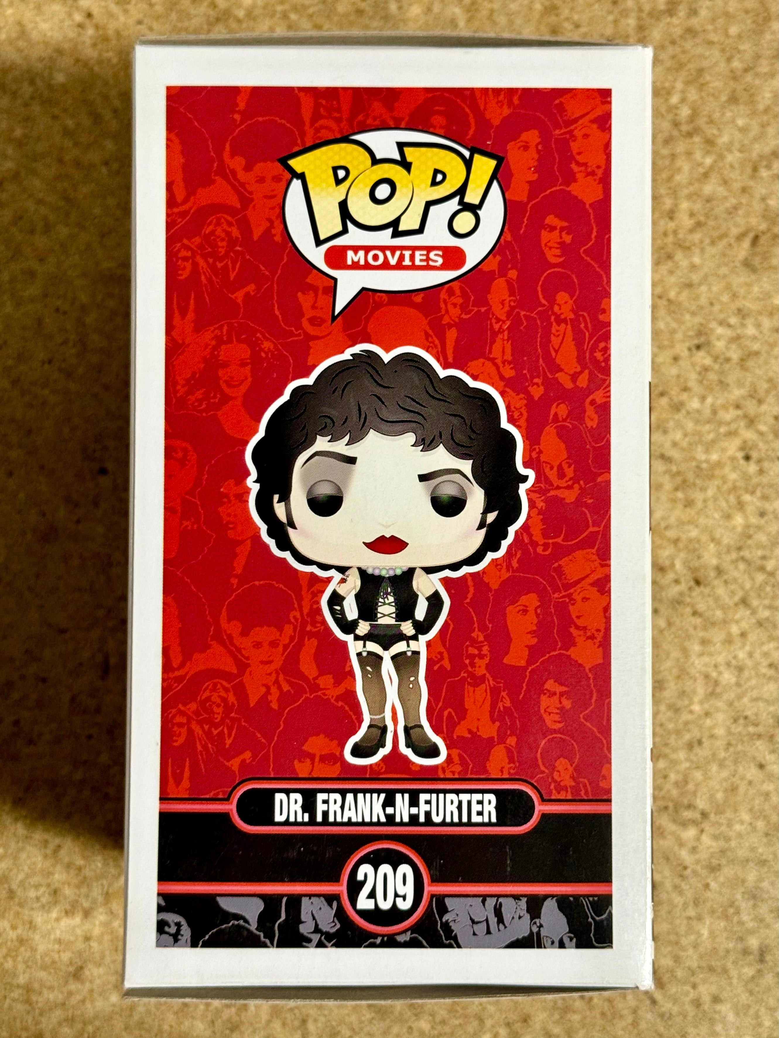 Tim Curry Signed Dr. Frank-N-Furter Rocky Horror Picture Show Funko Pop! #209 With JSA COA