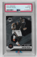 Graded 2021 Panini Mosaic Justin Fields #242 Rookie RC Football Card PSA 10 Gem Mint
