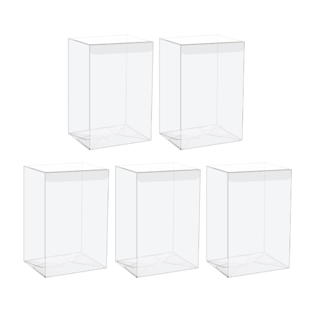 Pack of 5 Protector Case for Funko Pop! Vinyl Figures - 4 inches