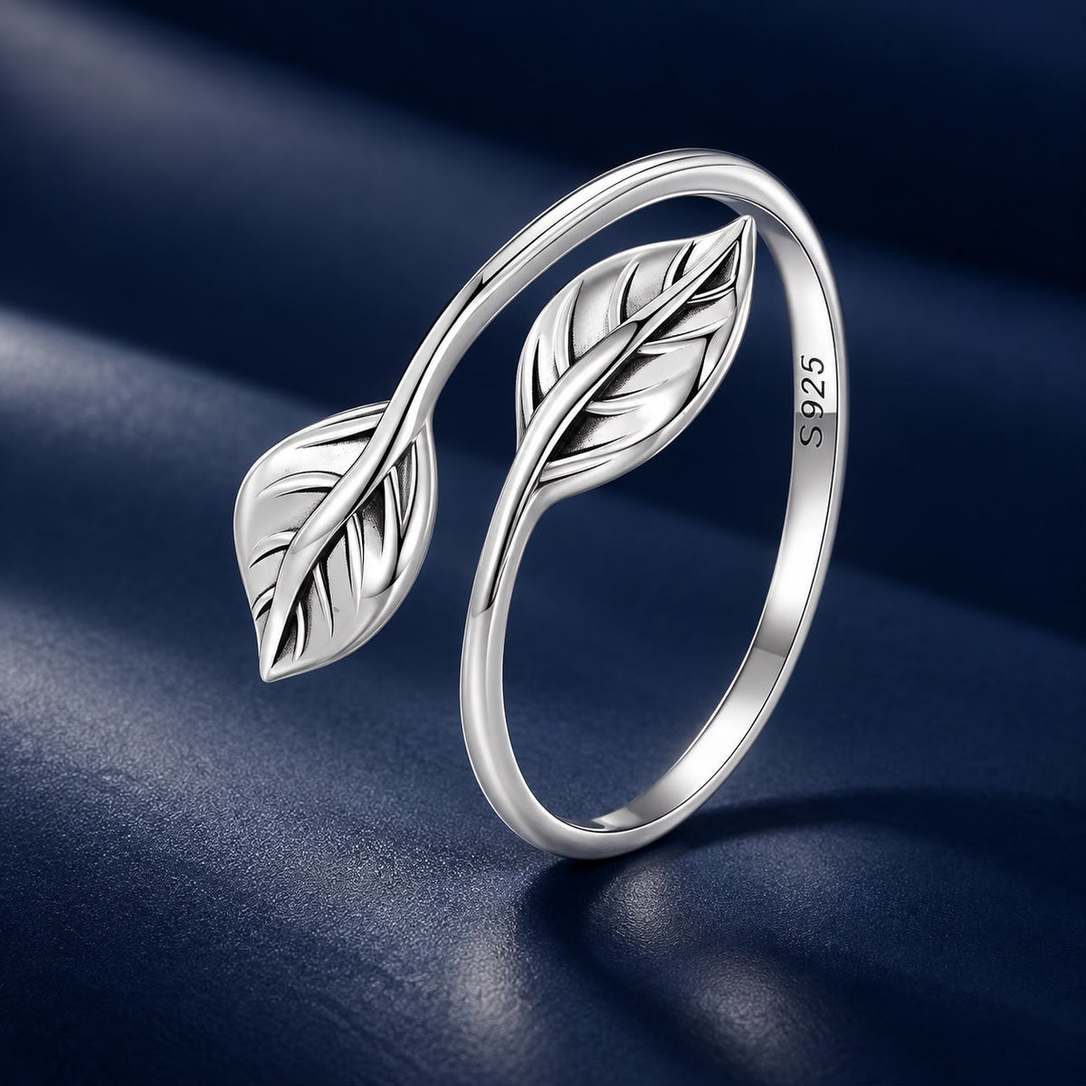 S925 Oxidized Silver 1.5mm Ring