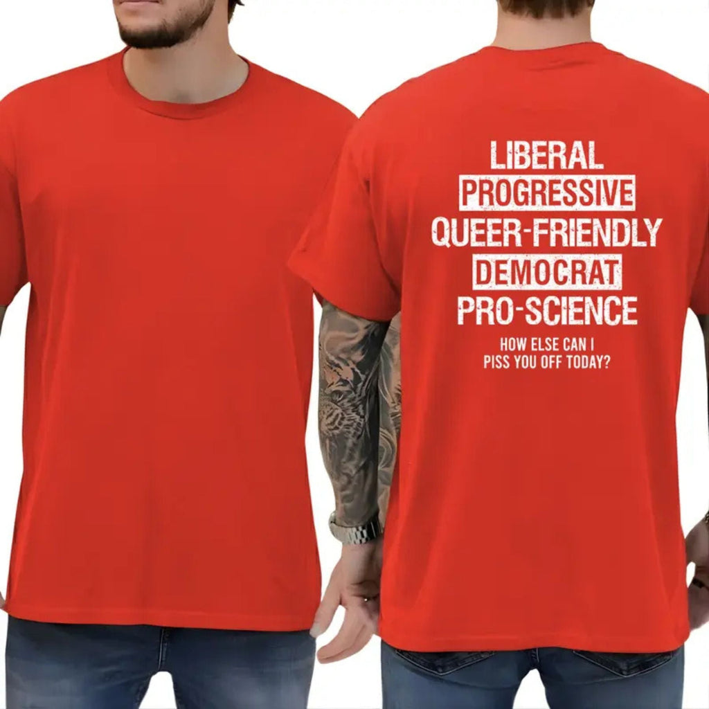 Pro-Science & Inclusive Values T-Shirt – Progressive Graphic Tee, Unisex Cotton Shirt