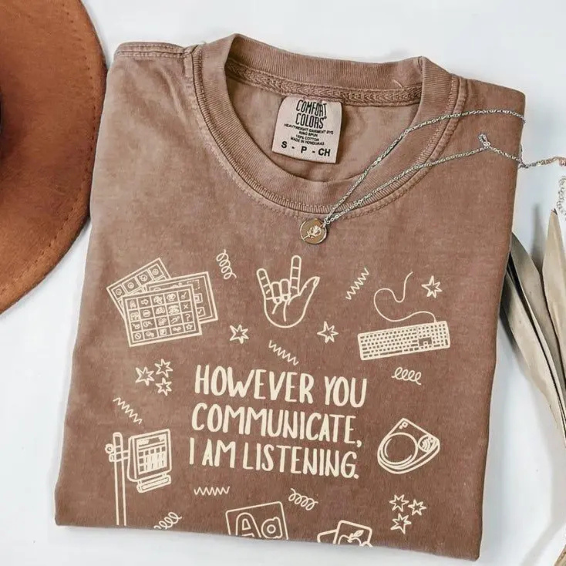 SLP Graduation Gift Shirt – "Everyone Deserves Communication" Aesthetic Tee