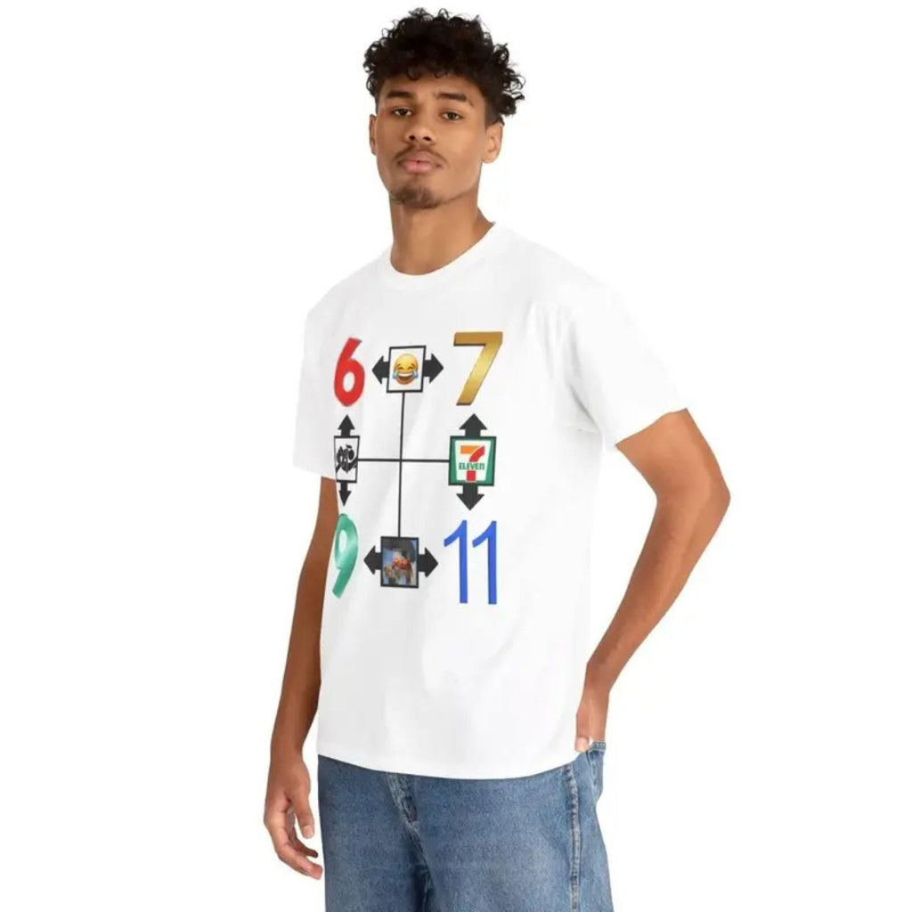 67911 Unisex Heavy Cotton T-Shirt – Premium 100% Cotton Structured Graphic Tee, Soft Lived-In Heavyweight Industrial Top, Made in USA