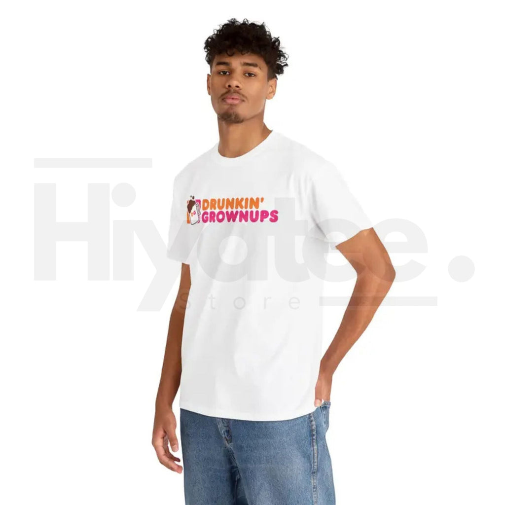 "Drunkin’ Grownups" Viral Funny T-Shirt – Adult Humor Drinking & Party Tee