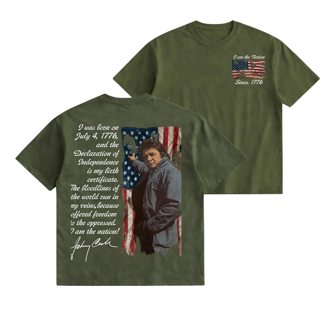 I Am The Nation Retro Country T-Shirt