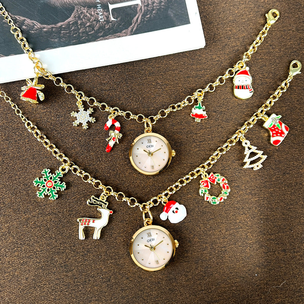 Christmas Bracelet Quartz Watch For Women