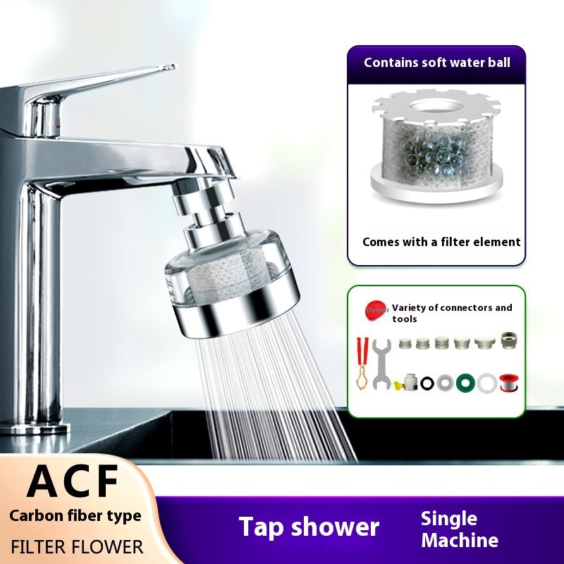 Faucet-Mount Water Filter – Tap Extender with Soft Water Attachment