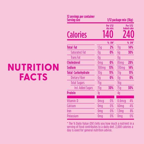 Duncan Hines Dolly Partons Vanilla Flavored Cake Mix, 15.25 Oz.