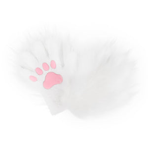 White Paw Pad Nail