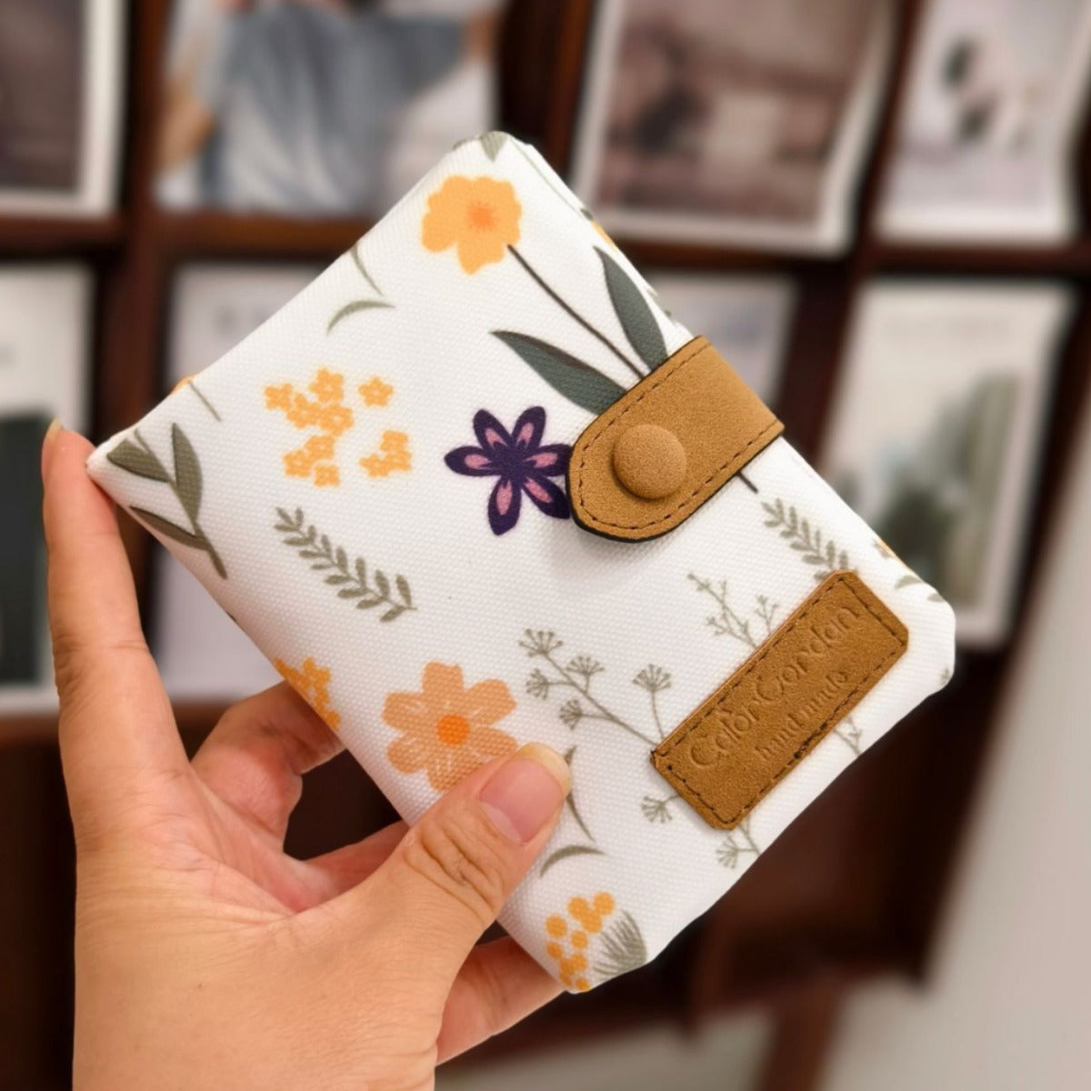 Multifunctional Tri-fold Fashion Multi-card-slot Printed Wallet