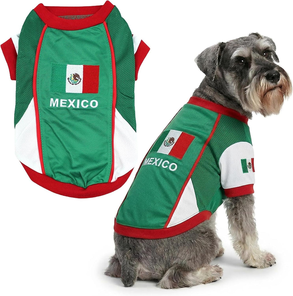 Parisian Pet Breathable Mesh Soccer Jersey for Dogs, XS–5XL
