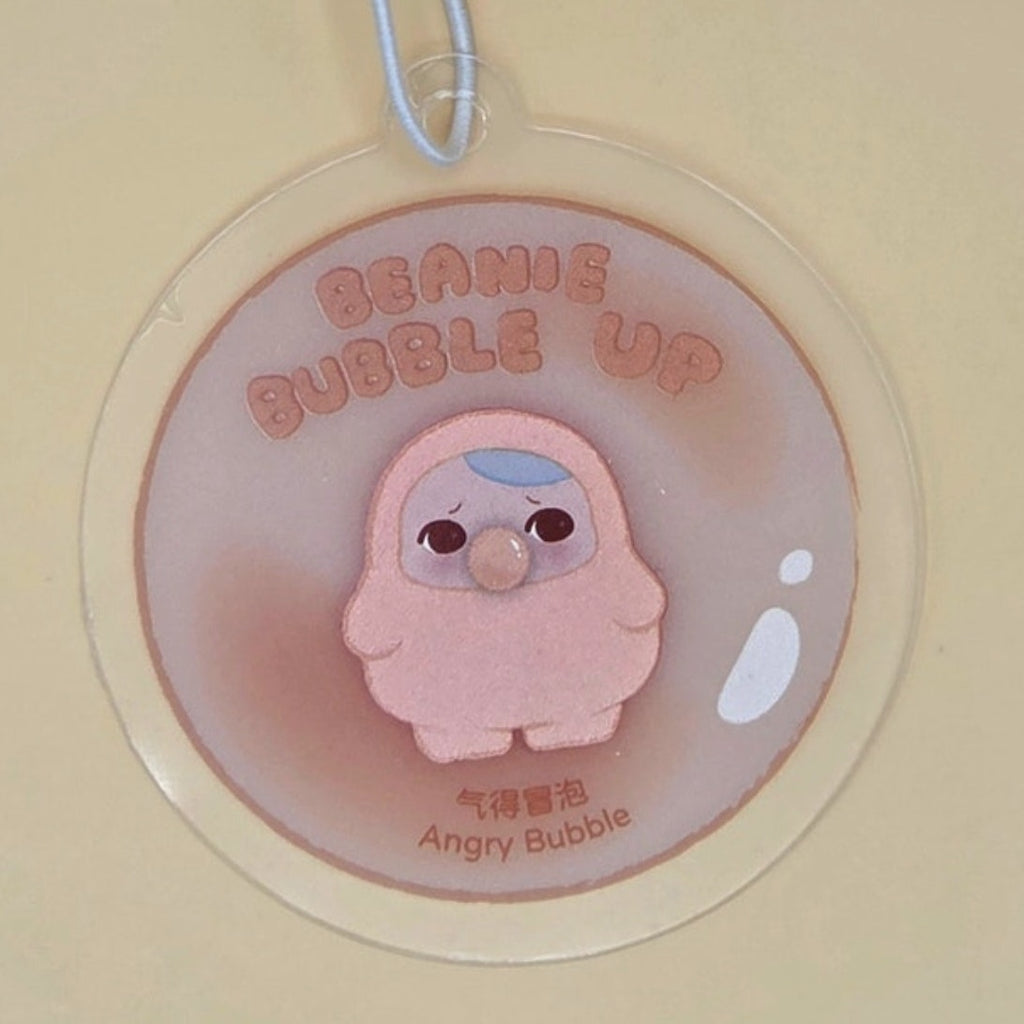 Pucky Beanie Bubble UP - Card Confirmed Angry Bubble