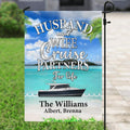 Personalized Cruise Flag Sign - Best Gift Idea For Couple - Husband And Wife Cruise Partners For Life