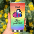 Personalized Bee Tumbler Gift For LGBT - Bee Yourself - DBHOL1
